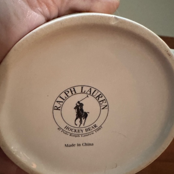Ralph Lauren Hockey Bear Mug - Picture 2 of 4